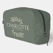 Personalisierte Schminktasche Sage für Brautjungfe Waschbeutel (Rechte Ecke)