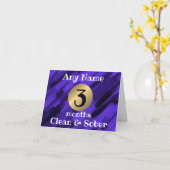 Personalisierte Schmutzkarte, Monate Jahre Karte (Gelbe Blume)