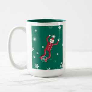 Personalisierte Schneeflocke Martzkin Tasse