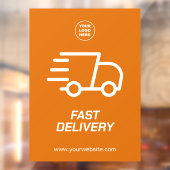 Personalisierte Schnellbereitstellung - benutzerde Fensteraufkleber (Blatt 2)