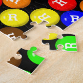 Personalisierte Schokolade mit Süßigkeiten Puzzle (Seite)