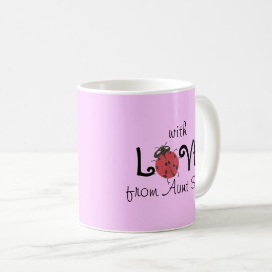 Personalisierte Schokoladenkuchen-in-einTasse Kaffeetasse (VorderseiteRechts)