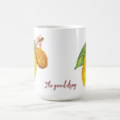 Personalisierte Schokoladenobst Kaffeetasse (Mittel)