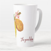 Personalisierte Schokoladenobst Milchtasse (Rechte Ecke)