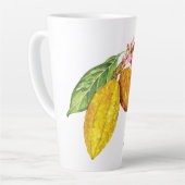 Personalisierte Schokoladenobst Milchtasse (Linke Ecke)