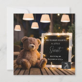 Personalisierte schöne Ankündigung digitaler Schwa (Vorderseite)