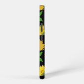 Personalisierte, schöne und lebendige Sonnenblume Samsung Galaxy Hülle (Rechte Seite)