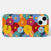 Personalisierte, schöne und lebendige Wildblume Case-Mate iPhone Hülle (Rückseite (Horizontal))