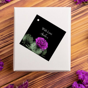 Personalisierte schottische Distel Geschenkanhänger