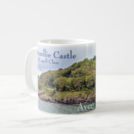 Personalisierte schottische MacDougall Clan Castle Kaffeetasse