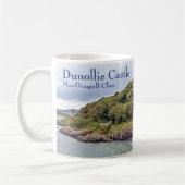 Personalisierte schottische MacDougall Clan Castle Kaffeetasse (Links)