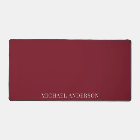 Personalisierte Schreibtischmatte (Vorderseite)