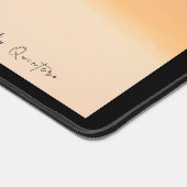 Personalisierte Schreibtischmatte - kundenspezifis (Ecke)