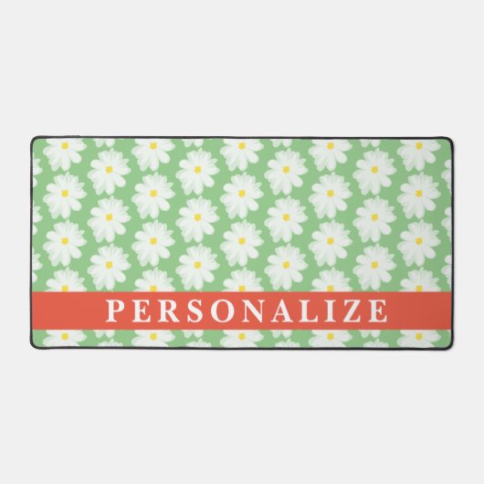 Personalisierte Schreibtischmatte mit niedlicher B (Vorderseite)