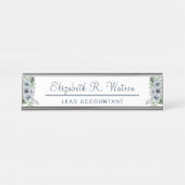 Personalisierte Schreibtischnamensplatte für ihr n Schreibtischnamensplakette (Vorderseite )