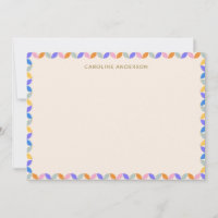 Personalisierte Schreibwaren Name Bright Pastell B