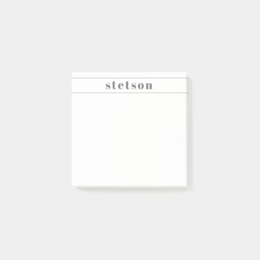 personalisierte Schreibwaren Post-it Klebezettel (Vorderseite)