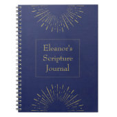 Personalisierte Schrift oder Bibelstudium Notizblock (Vorderseite)