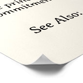 Personalisierte Schulleiter-Definition Poster (Ecke)