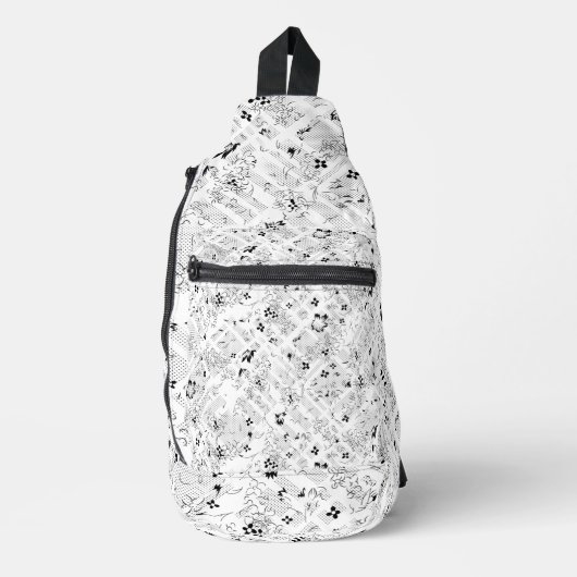 Personalisierte Schulsachen Crossbody Bag (Vorderseite)
