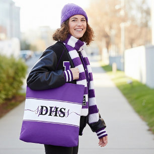 Personalisierte Schultasche mit Farbblock-Design Tasche