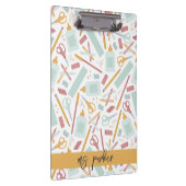 Personalisierte Schulwerkzeuge Klemmbrett (Rechts)