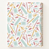 Personalisierte Schulwerkzeuge Notizblock (Rückseite)