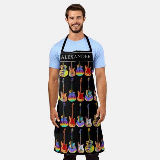 personalisierte Schürze (Getragen)