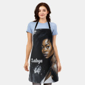 Personalisierte Schürze (Getragen)