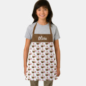 Personalisierte Schürze der Kinder | Überdrucken v (Insitu)