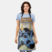 Personalisierte Schürze der landwirtschaftlichen K (Getragen)