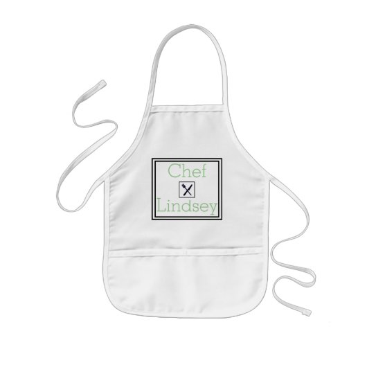 PERSONALISIERTE Schürze der SCHÜRZE von KID (Vorne)