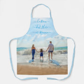 Personalisierte Schürze des Fotos mit benutzerdefi (Vorderseite)