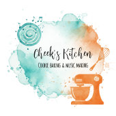 Personalisierte Schürze für das Backen von Keksen