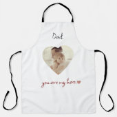 Personalisierte Schürze für den Vatertag (Vorderseite)