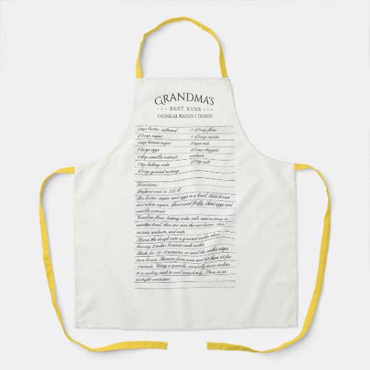 Personalisierte Schürze für die Farbwiedergabe (Vorderseite)