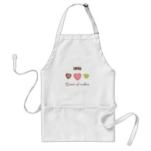 Personalisierte Schürze für einen Bäcker