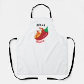 Personalisierte Schürze für Frauen oder Männer Chi (Vorderseite)