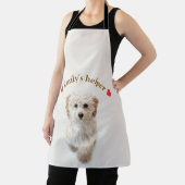 Personalisierte Schürze für Hunde - Benutzerdefini (InSitu)