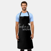 Personalisierte Schürze, Individuelle Name Schürze (Getragen)