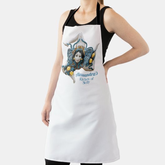 Personalisierte Schürze Trinacria Sizilien 3-beini (InSitu)
