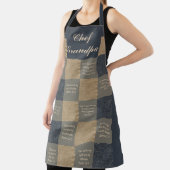 Personalisierte Schürze - Vintages mehrsprachiges (InSitu)