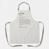 Personalisierte Schürze von Wörterbuch bearbeiten (Vorderseite)