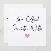 Personalisierte Schwangerschaftsankündigung Dankeskarte (Vorne/Hinten)