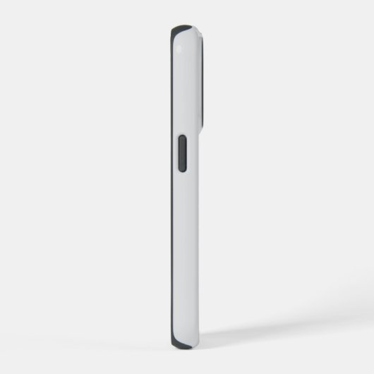 Personalisierte Schwarz-Kreuz-Patteart, leicht gra iPhone Hülle (Rechte Seite)