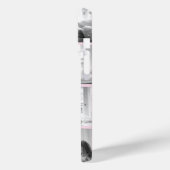 Personalisierte Schwarz-Weiß-FotoCollage | Case-Mate iPhone Hülle (Rückseite / Links)