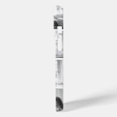 Personalisierte Schwarz-Weiß-FotoCollage | Case-Mate iPhone Hülle (Rückseite / Links)