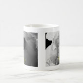 Personalisierte Schwarz-Weiß-Fotografie Kaffeetasse (Mittel)
