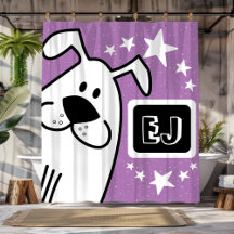 Personalisierte Schwarz-Weiß-Hunde