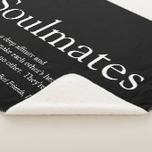 Personalisierte Schwarz-Weiß-Seelen - Definition Sherpadecke (3/4)